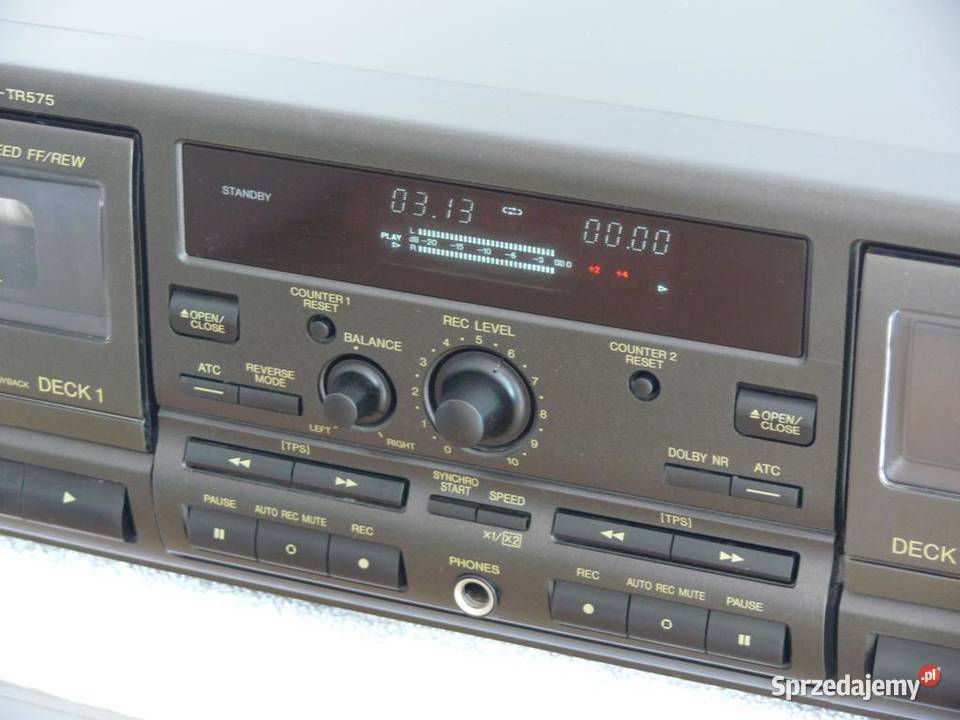 Magnetofon Technics RSTR 575 sprawny i ładny podkarpackie