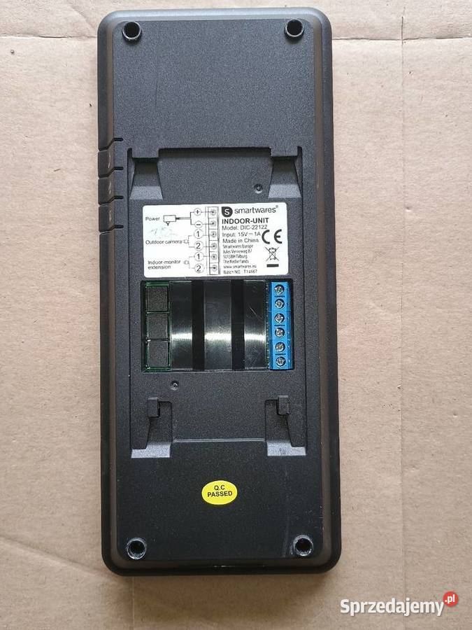 Wideodomofon wewnętrzny firmy Smartwares Czersk