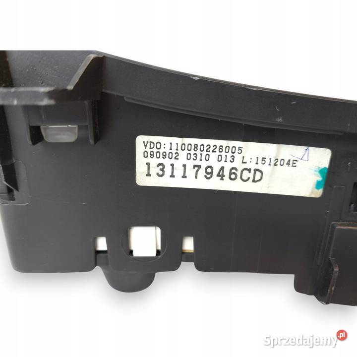 LICZNIK ZEGARY 13117946CD Opel Corsa C 12 16V osobowe Chełm
