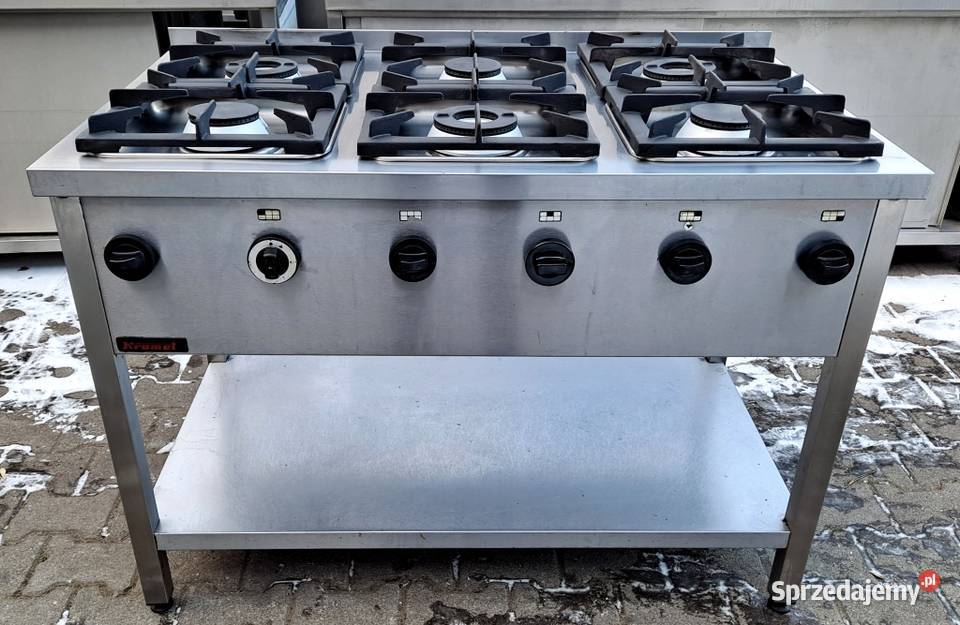 KUCHNIA GAZOWA 6 PALNIKOWA KROMET 36 KW M1287N Nowe Skalmierzyce