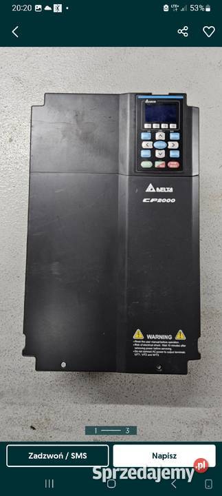 Falownik Delta30KW śląskie Bielsko-Biała