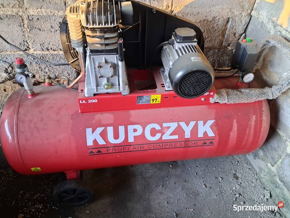 Kompresor Kupczyk 400l Produkcja 2025r Narzędzia warsztatowe Cykarzew Północny
