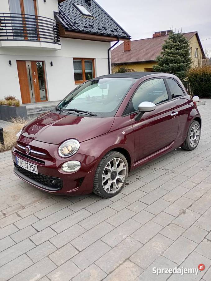 Fiat 500C rok 2019 tylko 22000km Full opcja