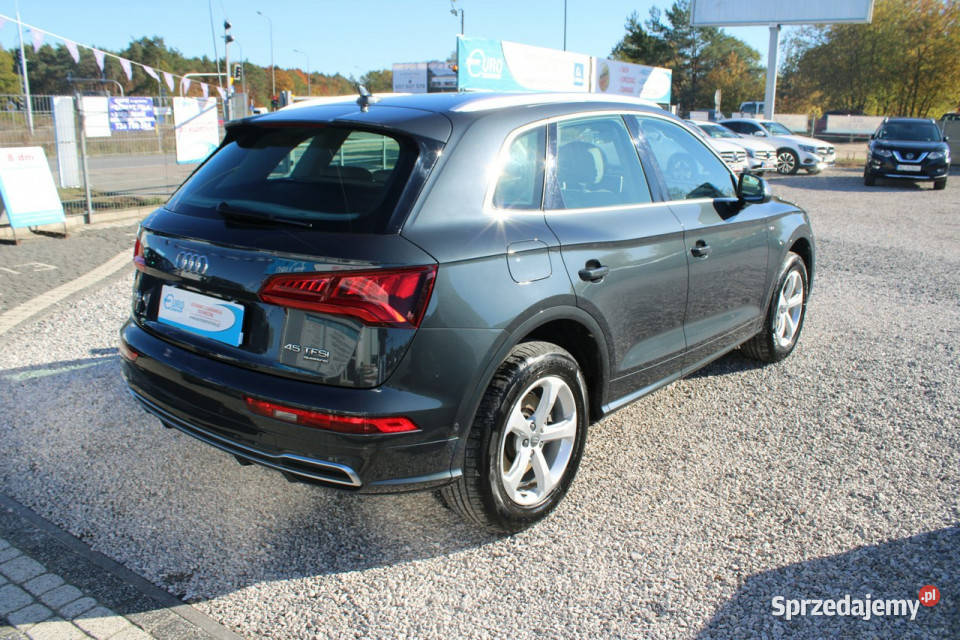 Audi Q5 Led Quattro SLINE Fvat Salon Polska FY lakier metallic Warszawa