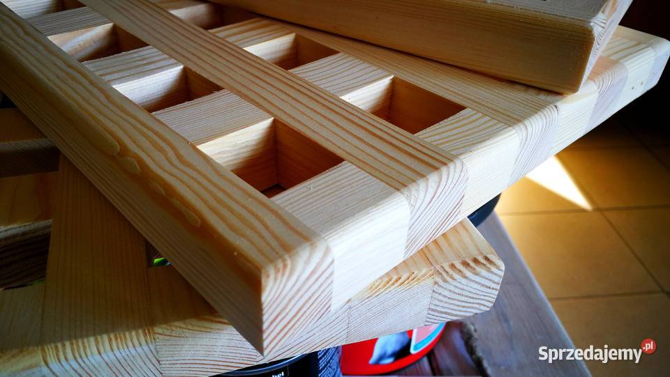 Regał drewniany półka drewniana niepowtarzalna świętokrzyskie Radków