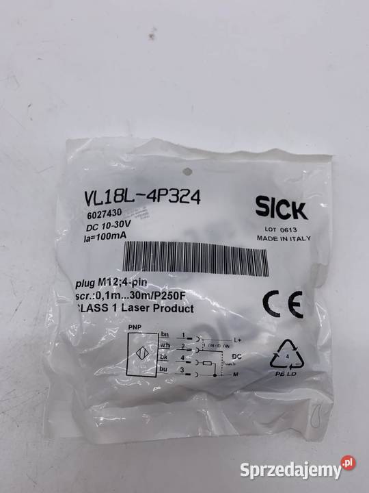 Sick VL184P324 czujnik optyczny mazowieckie Warszawa