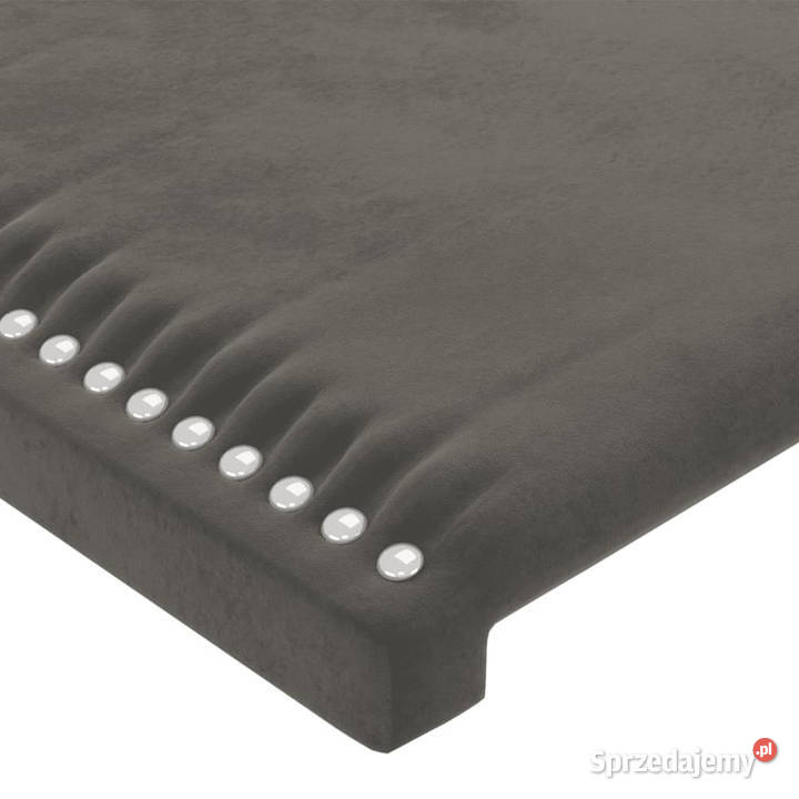 Zagłówek do łóżka z LED ciemnoszary 160x5x7888 Warszawa
