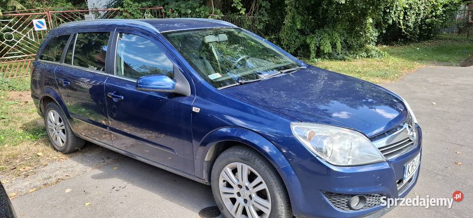 Opel Astra H 1 9 CDTI niebieski Kraków