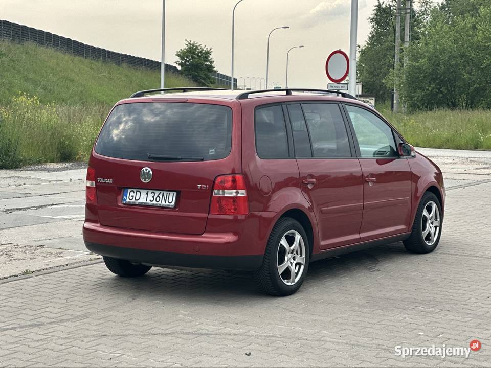 Volkswagen Touran 20 diesel nieuszkodzony mazowieckie Warszawa