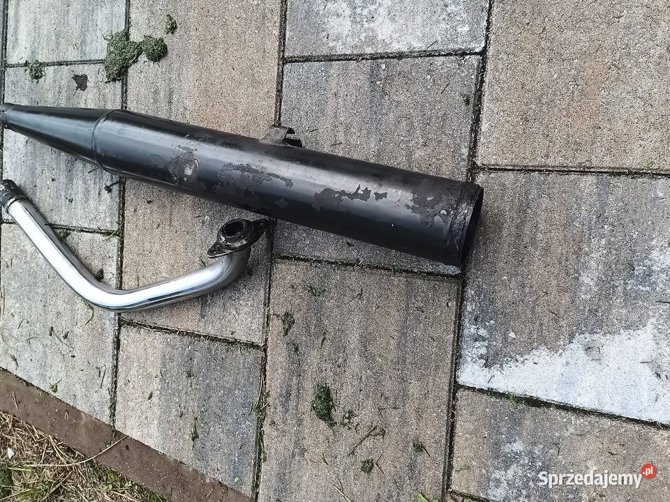 Wydech tłumik rura wydechowa kolanko Simson S53 Zduńska Wola