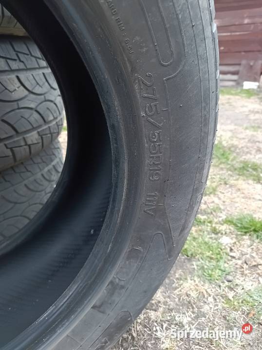 Opony 27555r19 kujawsko-pomorskie Choceń sprzedam