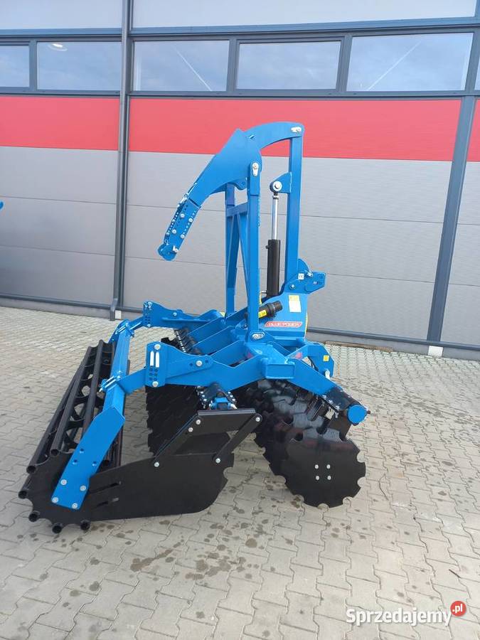 Agregat uprawowo siewny brona talerzowa z nieuszkodzony