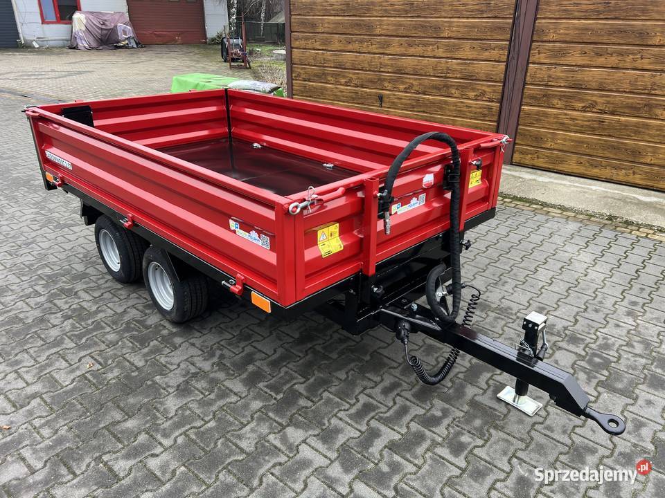 Przyczepa Rolnicza 2 5 T Dwuosiowa TANDEM Siedlce Sprzedajemy pl
