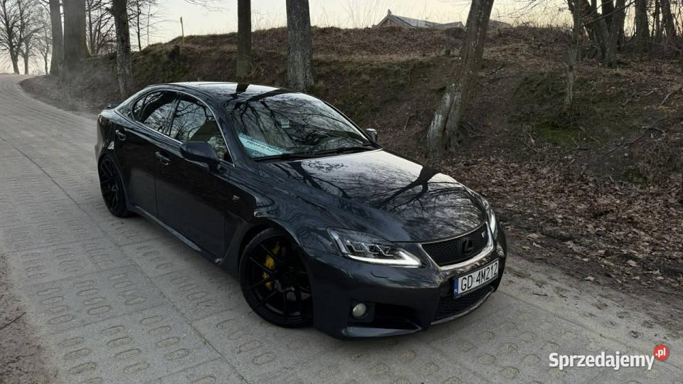 Lexus ISF 50v8 moc 450 full led Dolot obniżony łopatki zmiany biegów Gdańsk