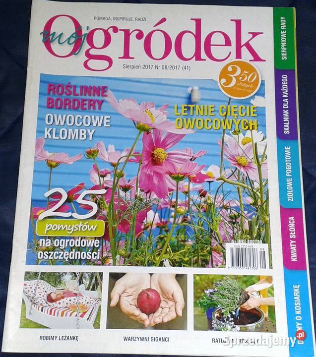 Mój ogródek 11 Numerów z 2017 2018 miękka