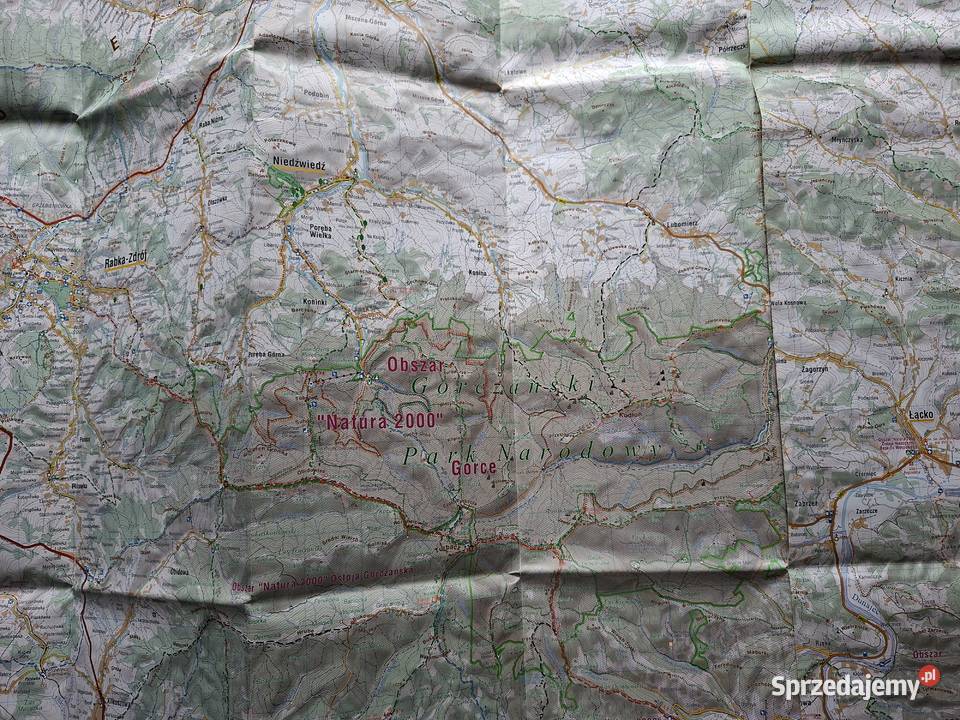 Mszana Dolna i 1 50 000 mapa Compass Kraków