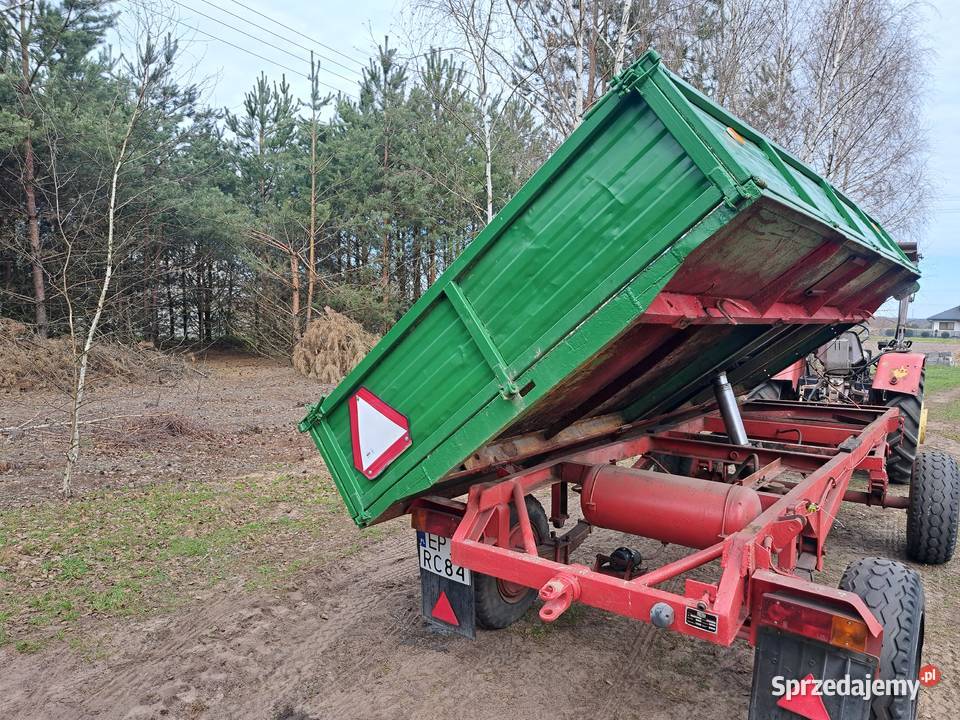 Przyczepa wywrotka ZREMB PW4 nieuszkodzony Osiny