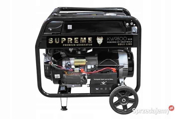 AGREGAT GENERATOR PRĄDOTWÓRCZY 98 kVA 1F Supreme dolnośląskie Ząbkowice Śląskie