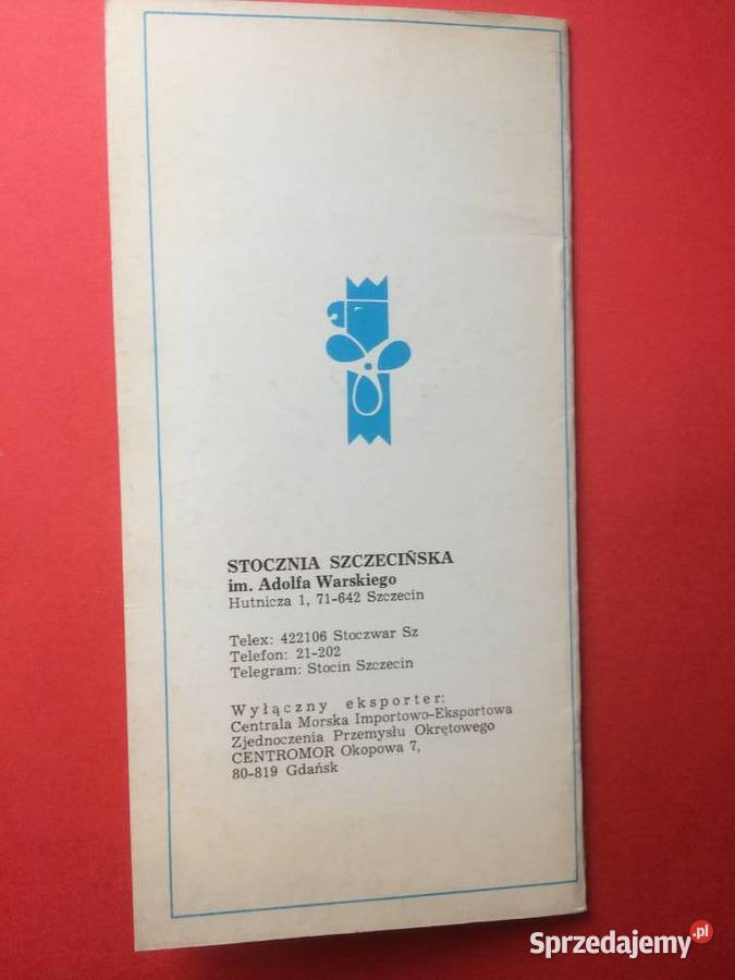540 Z Trudu Umysłów I Rąk Stocznia Szczecińska Szczecin