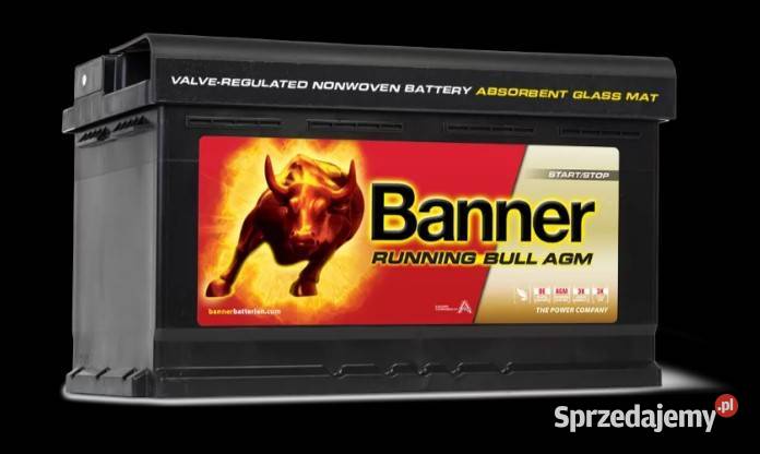 Akumulator Banner Running Bull AGM 70Ah 720A 570 osobowe Wałbrzych