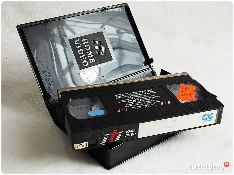 Kaseta VHS Film Szczęki 3 Film na Video ORYGINAŁ sprzedam