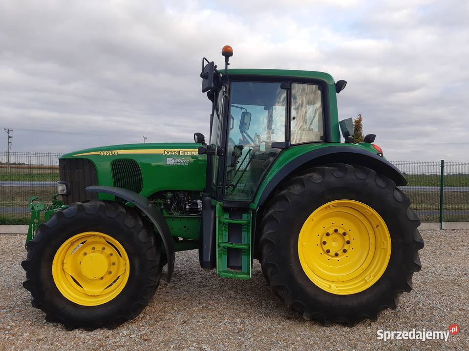 John Deere 6920S+ Tuz,rok 2006 Koźmin Wielkopolski - Sprzedajemy.pl