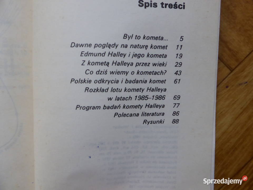 Kosmiczny gość kometa Halleya K Schilling Głuchołazy