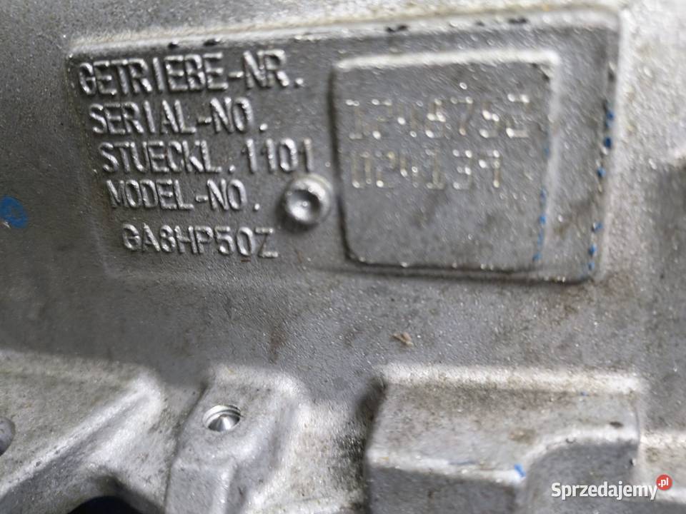 Skrzynia biegów automatyczna GA8HP50Z BMW ALFA osobowe Skrzynie biegów automatyczne Warszawa