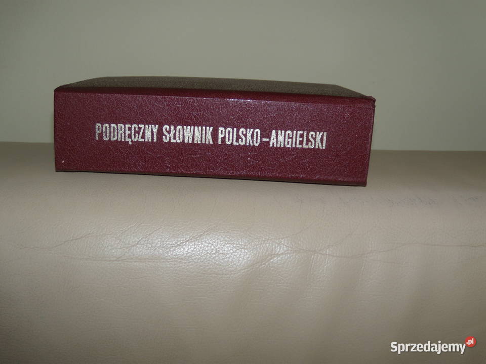 Podręczny słownik polsko angielski Warszawa