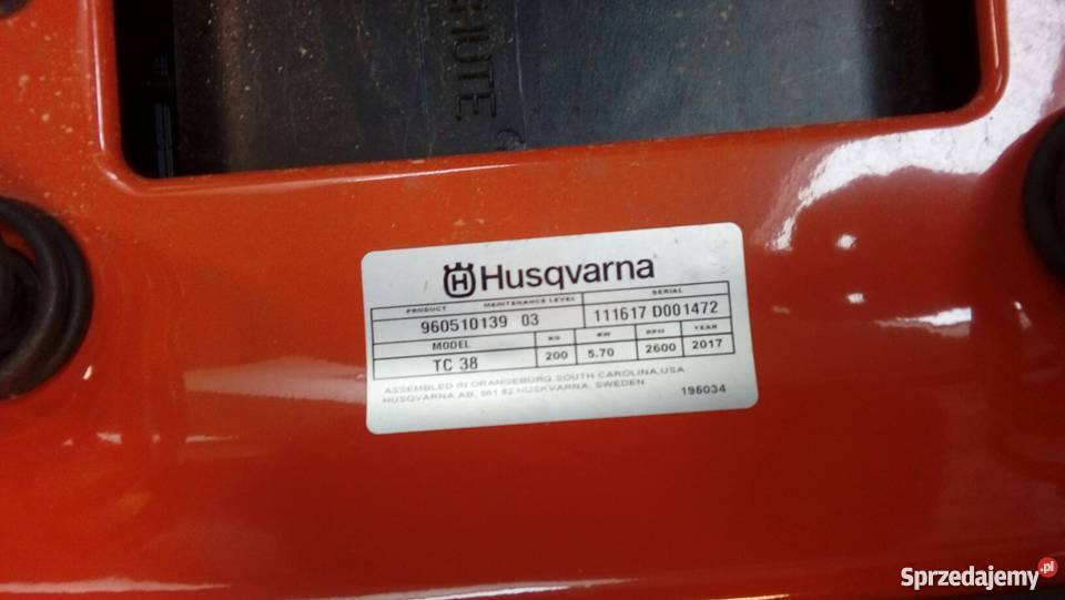 Kosiarka traktorek Husqvarna TC 38 nowy 2 lata Częstochowa