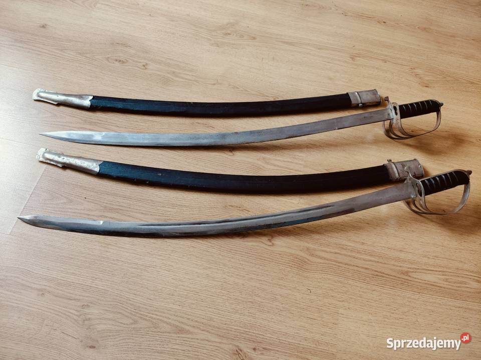 Szable sygnowane długie oryginalne Sandomierz sprzedam