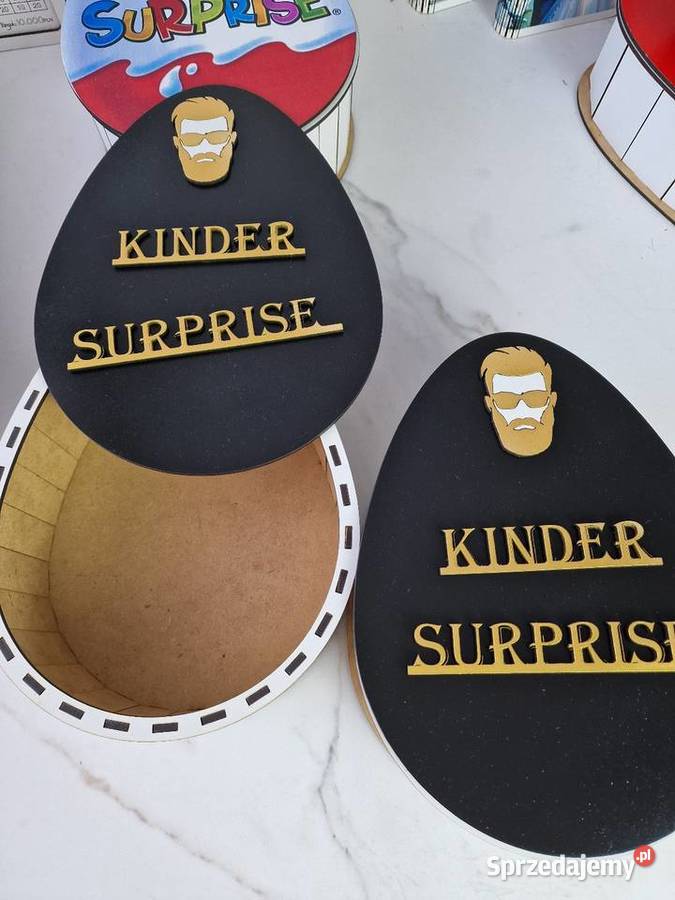 Kinder box pudełko na słodkości Leszno