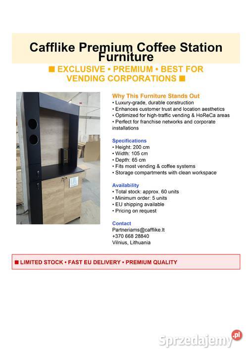 Modern Coffee Station Furniture sprzedam