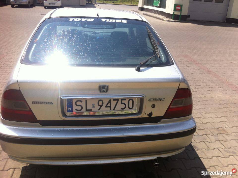 Honda Civic VI Liftback 5D MB 14i 90 LPG polift nieuszkodzony Ruda Śląska