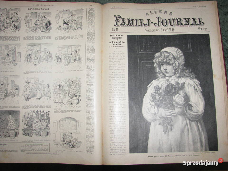 Stary JOURNAL 1902 Stockholm śląskie Bielsko-Biała