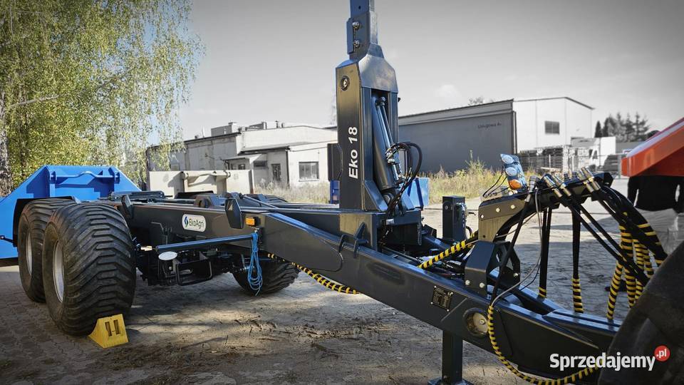 Przyczepa hakowa 18 ton Przyczepy rolnicze