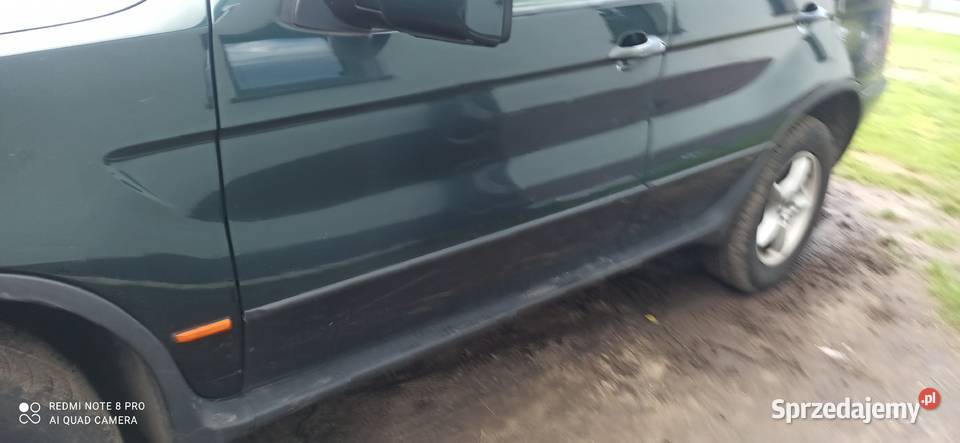 bmw x5 e53 oxfrordgruen drzwi lewe przod tył Pozostałe Imielin
