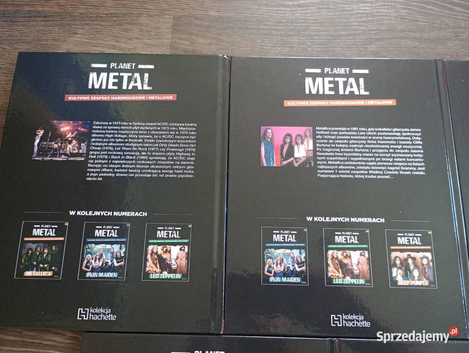 Planet metal ACDC Metallica Deep Purple Black Pozostałe Dywity