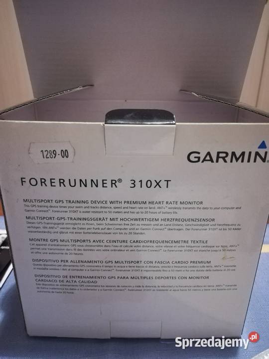 Zegarek Garmin forerunner