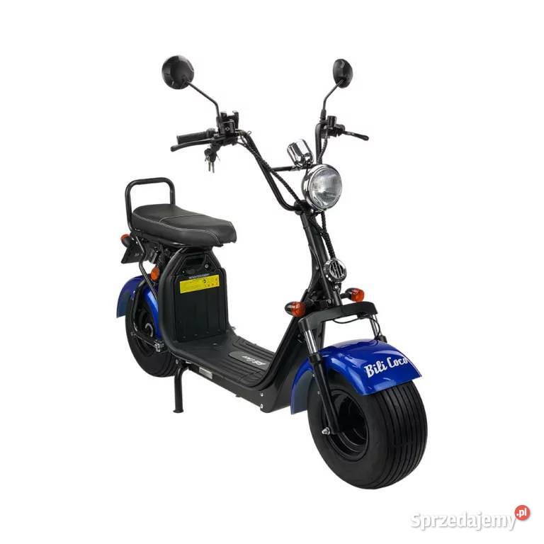 Skuter elektryczny BILI COCO G4 niebieski RATY Tarnów