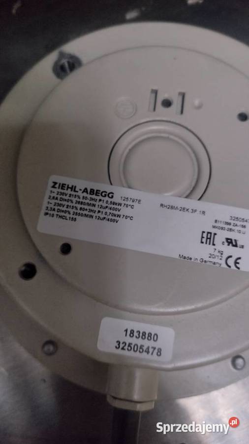 wentylator odśrodkowy wielkopolskie Szamotuły