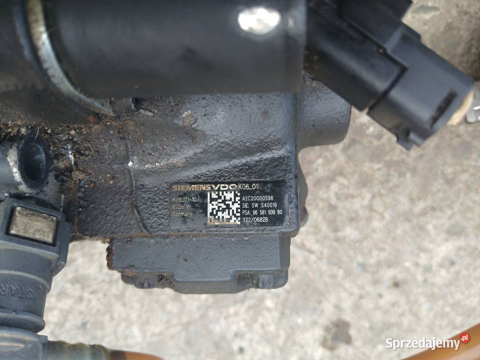 Pompa wtryskowa A2C20000598 Citroen Peugeot Ford Rok produkcji 2007 Radłów sprzedam