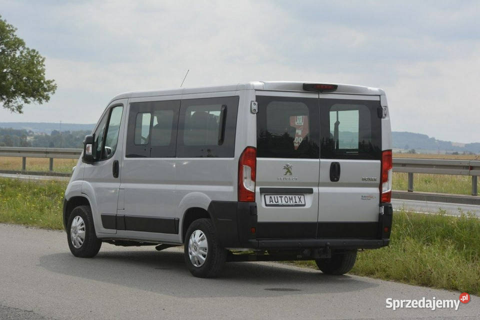 Peugeot Boxer 22BlueHDI 9 osobowy FV23 gwarancja przyciemniane szyby Boxer