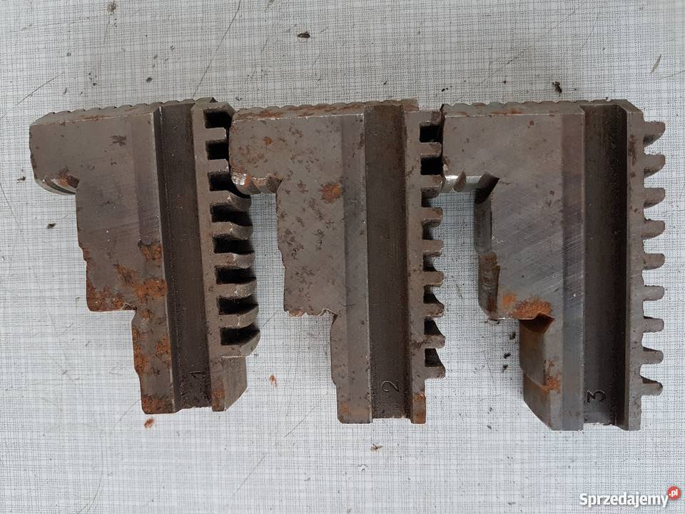 Lewe prawe szczęki tokarskie do uchwytu 160mm