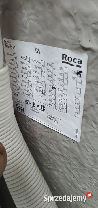 Wanna prostokątna Roca Easy BTA biała 170x75 Wanny wielkopolskie Turek