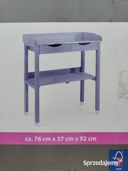 Stolik do przesadzania kwiatów ogrodniczy Aleksandrów Łódzki