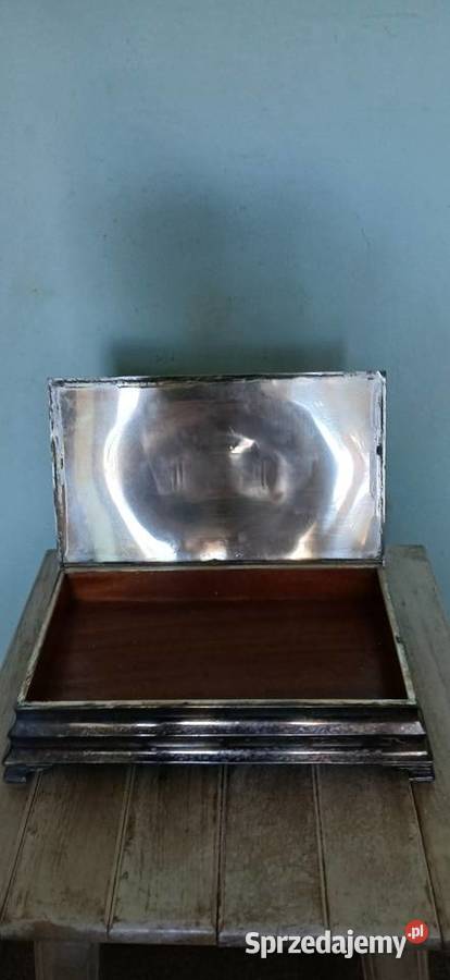 Zabytkowa kasetka na drobiazgi małopolskie Kraków