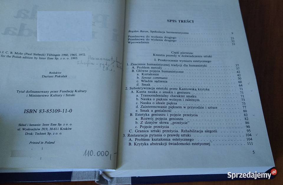 Prawda i metoda zarys hermeneutyki filozoficznej Gdańsk