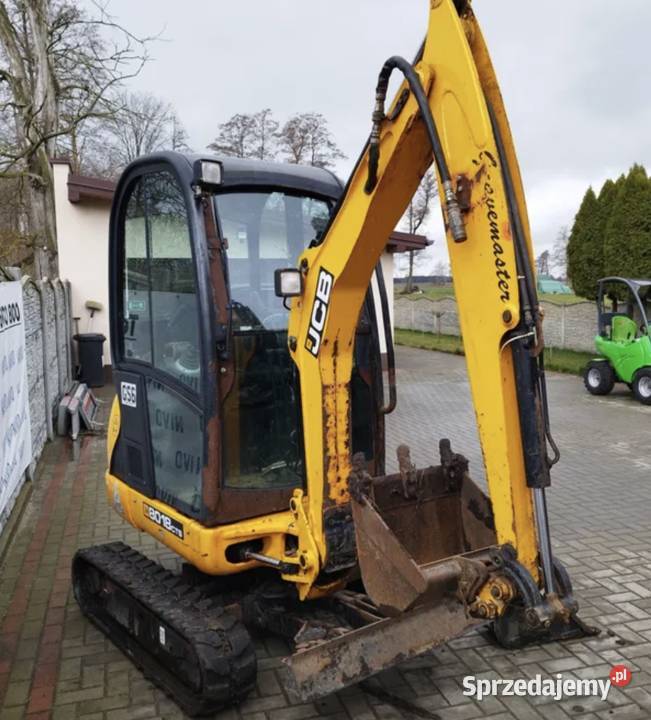 JCB 8018 CTS 2015r 3 łyżki Cat komatsu holland Łowicz