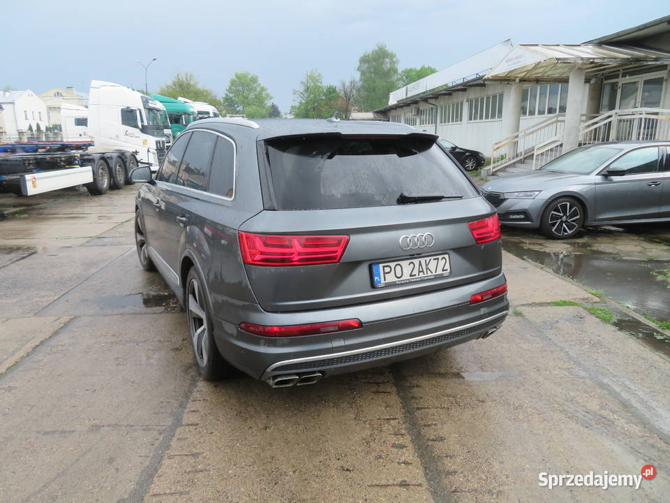 AUDI SQ7 2016 2AK72 Syndyk sprzeda Poznań